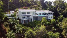 Vendo hermosa villa en Las Terrenas con vista al mar, con 452m2.