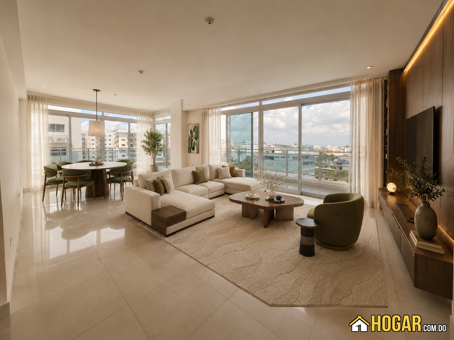 Apartamento en venta de 3 hab. en Bella Vista, Distrito Nacional