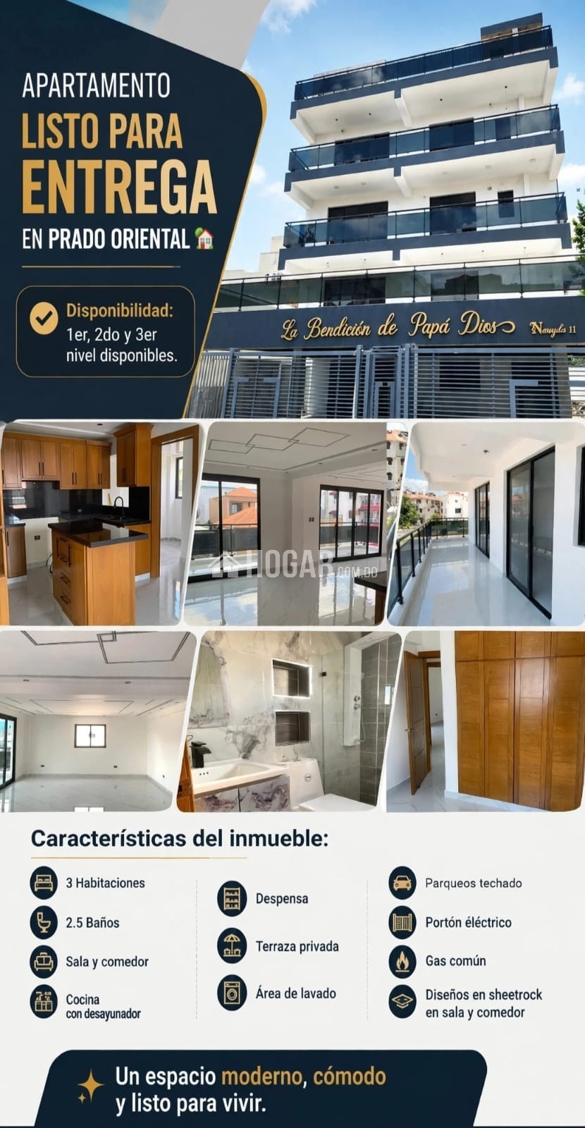 Apartamento en venta de 3 hab. en San Isidro, Santo Domingo Este