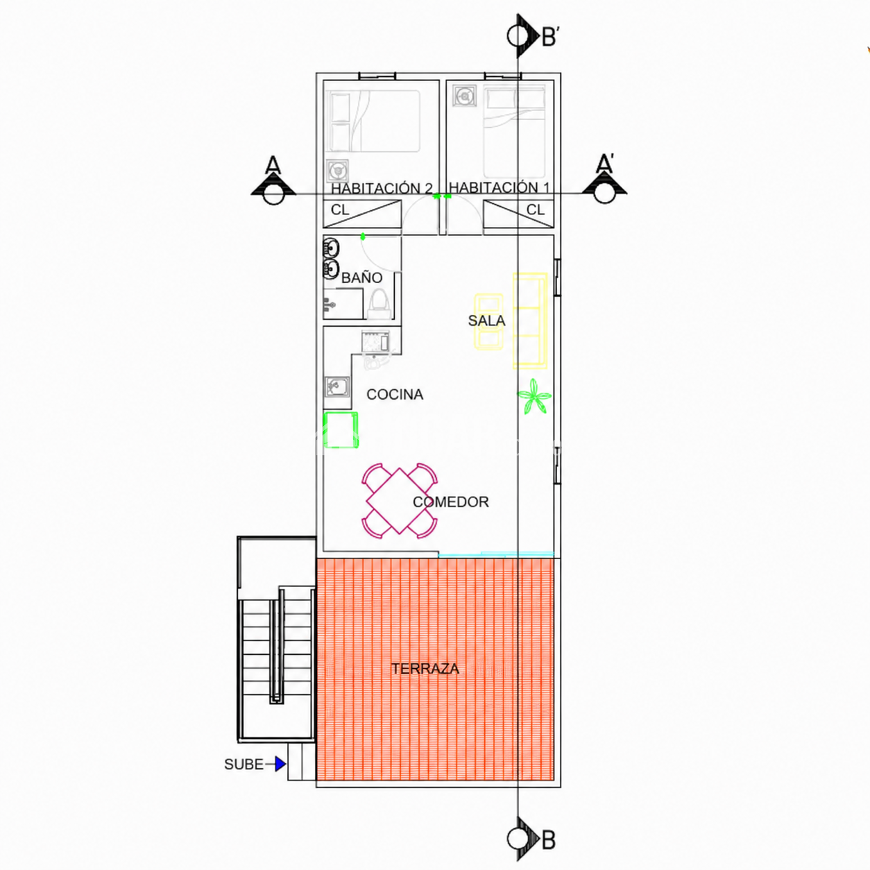 Apartamento en venta de 2 hab. en Juan Dolio, San Pedro de Macorís