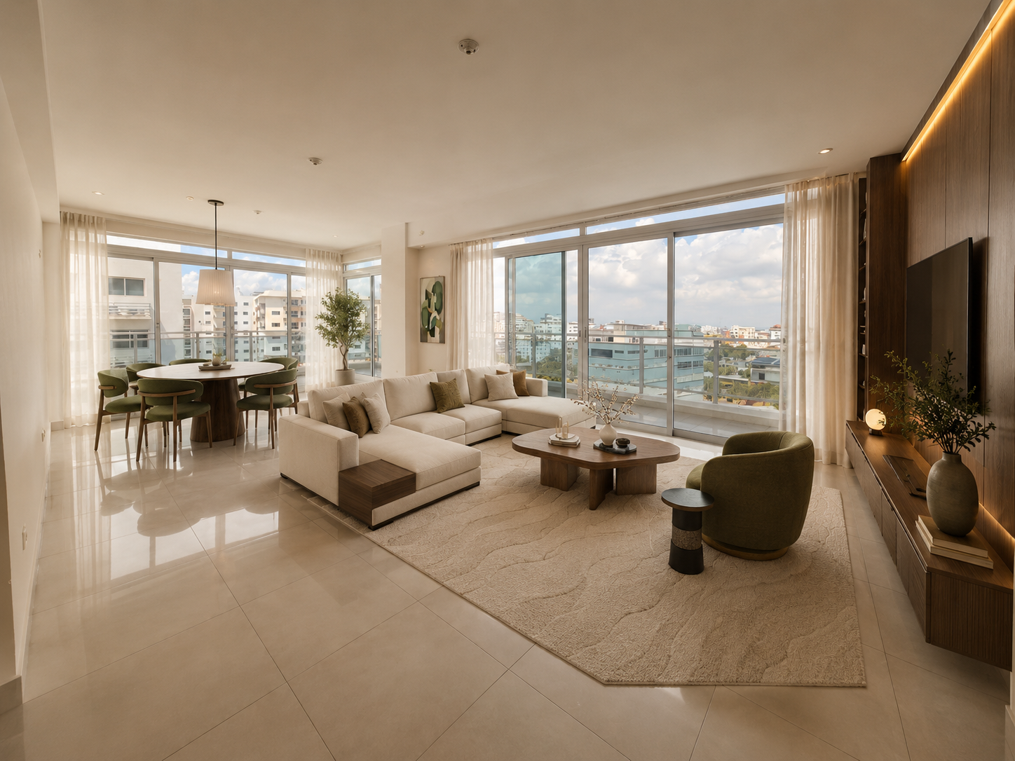 Apartamento en venta de 3 hab. en Bella Vista, Distrito Nacional